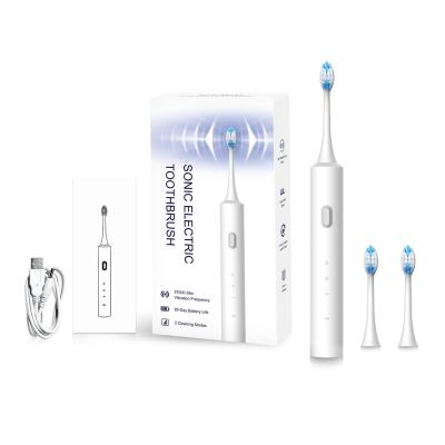 China Chinese Manufacturer Newest Design IPX7 Plastic Electronic Toothbrush Sonic Adult Toothbrush Home for sale