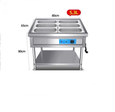 China Selling short term manufacture commercial hot food equipment of bain marie electric dish heating machine for airport for sale