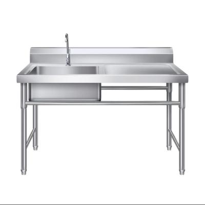 China Farmhouses Factory Direct Selling Commercial Sink 304 Stainless Steel Kitchen Sink Kitchen Hand Wash for sale