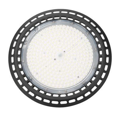 China AC100-277V High Bright UFO 100w Desktop Led High Bay Light For Garage Supermarket Gym Stadium for sale