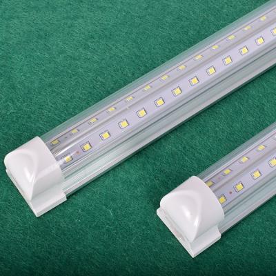 China Desktop High Performance 2.4m AC85-265V T8 Integrated 8ft Led Tube Lighting 65W for sale