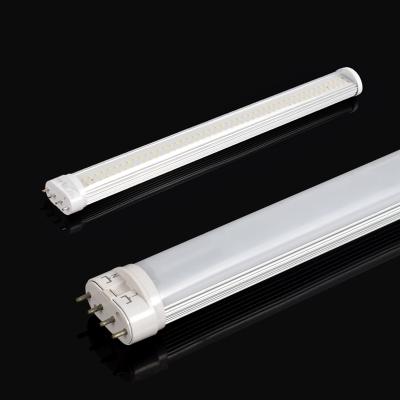 China Desk 4 pin 2g11 pl led tube light 9w 12w 18w 22w 320mm 410mm aluminum housing 360degree led lamp with high quality for sale