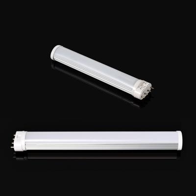 China Desk high bright 2G11 SMD2835 led tube light 18W 22w 9w 12w 320mm 410mm 4 pin 2g11 lamp with 3 years warranty for sale