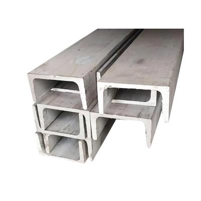 China Main Supply Bridge Quality Low Price U Channel Stainless Steel Cold Rolled Tube for sale