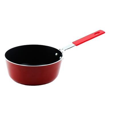 China Durable Japanese aluminum alloy utensils camping miele custom non-stick heating cooking milk pot for restaurant for sale