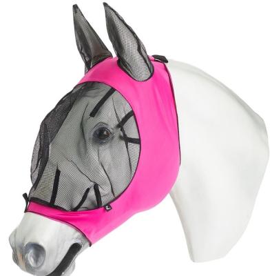 China Mosquito Proof Horse Fly Non-Toxic Washable Comfortable Breathable Mask With Ears for sale