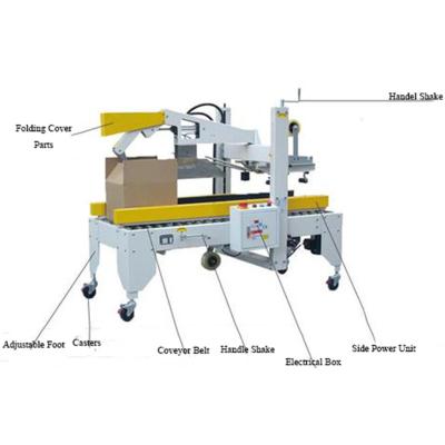 China Hot-selling Automatic Express Food Carton Sealing Machine Carton Sealer for sale