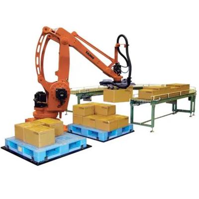 China Food Labor Saving Palletizer Machine Robot For Bag Carton , Pet Bottle Palletizer for sale