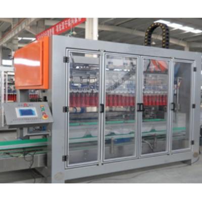 China Ce certificated factory sale automatic food case packer machine, carton packer for milk coffee soft drink for sale