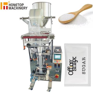 China Food Honetop Sugar Sachet Packing Machine Small Sugar Filling Packing Machine for sale