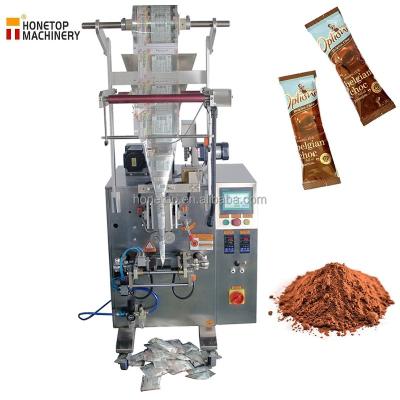 China Automatic Food Honetop Small Sachet Coffee Stick Packing Machine Cocoa Powder Sachet Packing Machine for sale