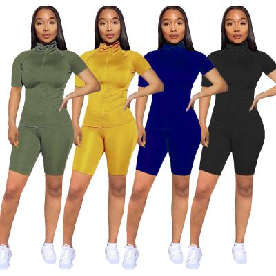 China Hot Selling Solid Color QUICK DRY Tracksuit Women Women Two Piece Set Clothing for sale