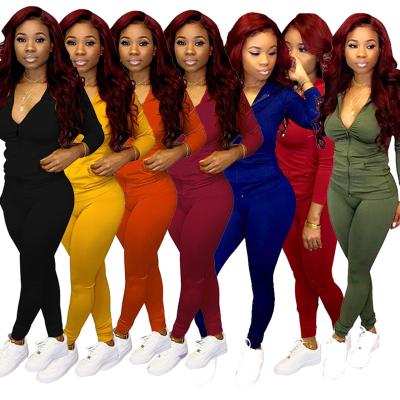 China Summer Set Two Piece Women Casual Tracksuit QUICK DRY Solid Color Women Set Two Piece Clothing 2 Piece Sets for sale