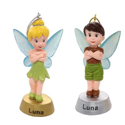 China Europe Customized Cartoon Character Image Statue Resin Decoration Christmas Decoration Mold Pendant Crafts for sale