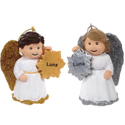 China Europe Resin Figurines Christmas Resin Art Custom Handmade Ladies Sculpt Fairy Resin Animal Gifts and Crafts Decorative Ornaments for sale