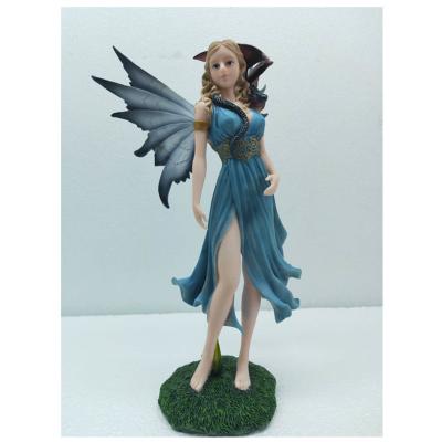 China Beautifully Europe Modern Butterfly Figure Stat Girl First As Souvenirs 3d Resin Sculpture Home Decor for sale