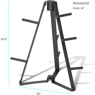 China Modern Horizontal Power Plate Weight Plate Rack Weight Plate Rack Storage Modern Horizontal Bumper Rack for sale