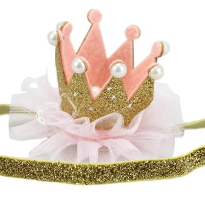 China Sweet best-selling baby photo crown hair belt hair belt wholesale card for sale