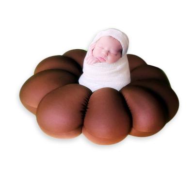 China Sustainable Donut Shape Pillow Baby Photography Props Newborn Photography Props Photo Styling Pad for sale