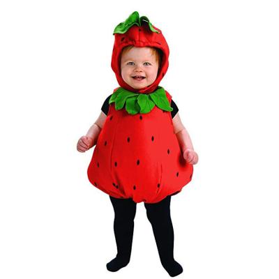 China Cotton Christmas Halloween Baby Dress Fruit Shaped One-Piece Party Costume for sale