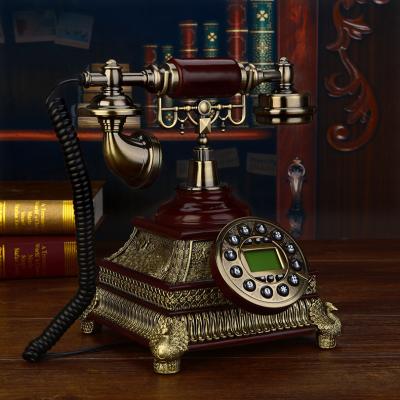 China Europe EIVINI 008 retro living room decorative antique telephone resin vintage attached home telephone for sale