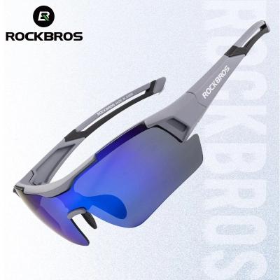 China ROCKBROS Riding Polarized Glass Sports Sunglasses PC Cycling Sunglasses Outdoor Colorful Cycling Frame Lenses Eyewear for sale