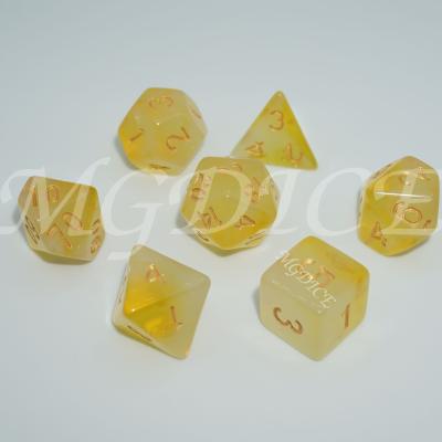 China Polyhedral Dice Set Factory 7pcs Dice Set D&D Set Dungeons and Dragons Role Playing Dice for sale