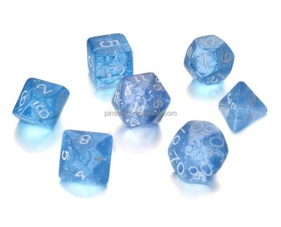 China Top Selling Polyhedral Polyhedral Dice Brown Charged Dies For Game for sale