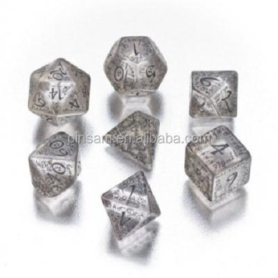 China Square Shaped Dice Low Cost Polyhedral Colored Die Bead For Board Game for sale