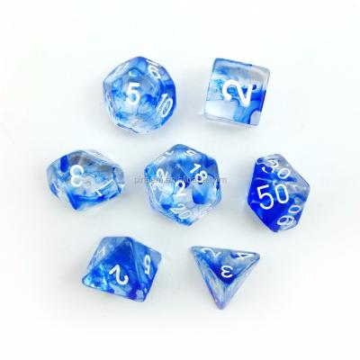 China Square Shaped Polyhedral Dies OEM Resin Dies For Game for sale