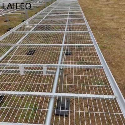 China Mobile Coconut Plant Nursery Greenhouse Rolling Seedling Benches for sale