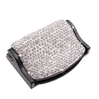 China Popular Diamond-Studded Buckle Seat Belt Clip Car Seat Belt Stopper Car Seat Belt Stopper with Full Diamond for sale