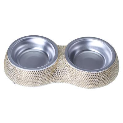 China Petstar Travel Design Durable Special Widely Used Portable Pet Bowl Stainless Dog Bowl for sale