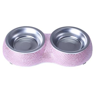 China Petstar Travel Design Durable Special Widely Used Portable Pet Bowl Stainless Dog Bowl for sale