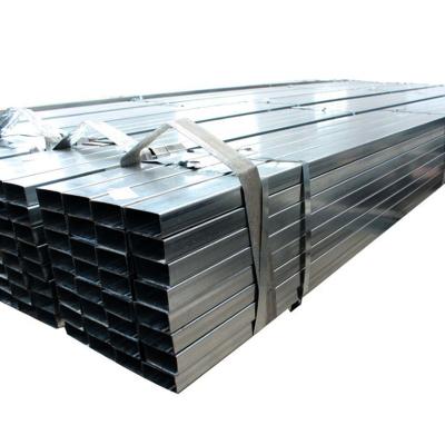 China Liquid Pipe GI Pipe GI Tube Galvanized Square Tube Galvanized Rectangle Pipe for sale