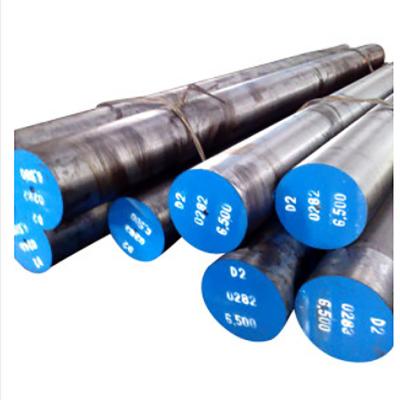 China Tool Steel Bar D2 H13 P20 A2 O1 S7 Round Forged Tool Steel Rolled Die Steel Mold Steel for sale