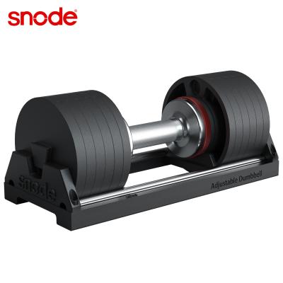 China Dumbbel Snode AD50 Plated Gym Equipment Hot Selling Adjustable Dumbbell Set For Sale Portable Dumbbell for sale