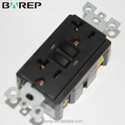 China Industrial UL listed Barep 20A 125V, heavy duty tamper GFCI outlet, white gfci 20A for sale