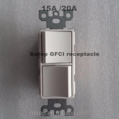 China Family Standard 2 Gang US Wall Switch for sale