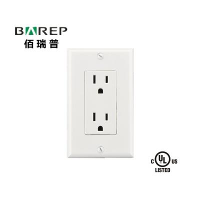 China 15 Amp Residential/General Purpose Duplex Electrical Outlet, NEMA 5-15R for sale