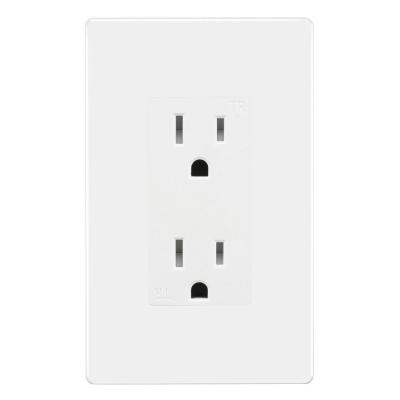 China 15A residential/general purpose rated wall outlet current and residential/general purpose application for America for sale