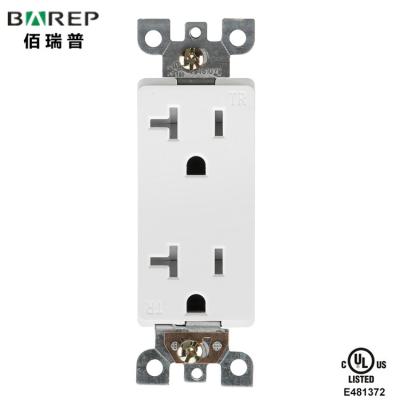 China Barep YGB-050 Model 20A Residential / Multipurpose Hot Sale Wall Mounted Socket Outlet Receptacle for sale