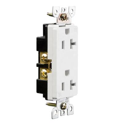 China Tamper Resistant 20Amp Wall Outlet Electrical Power Outlet for sale