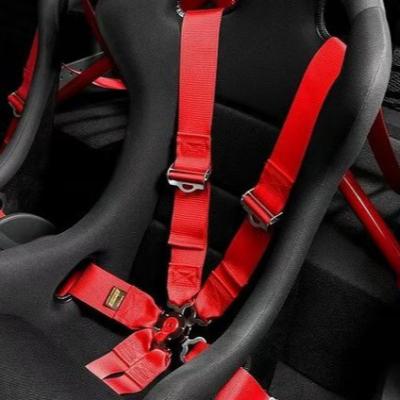 China Polyesters Yarn 75mm High Tenacity 3inch Polyester Webbing Strap Tape For FIA UTV ATV Race Car Seat Belt Use for sale