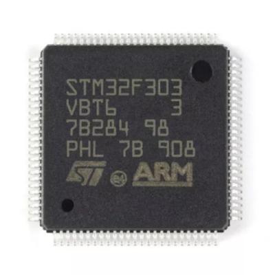 China New and Original IC MCU 32BIT 128KB NEW AND FLASH 100LQFP IC STM32F303VBT6 IC for sale