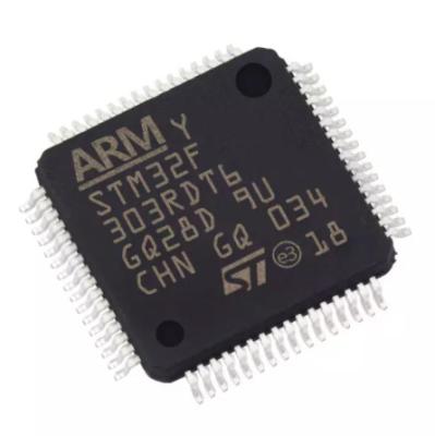 China Brand new and original IC MCU 32BIT 384KB FLASH 64LQFP IC STM32F303RDT6 IC for sale