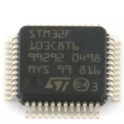 China Brand new and original IC MCU 32BIT 64KB FLASH 48LQFP IC STM32F103C8T6 IC for sale