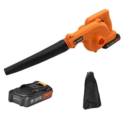 China Fan Factory Sale 21v Lithium Battery Portable Cordless Electric Family Garden Tools Leaf Blower for sale