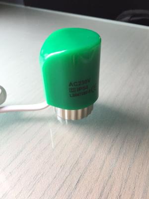 Cina Colore verde dell'azionatore termico elettrico rotatorio della cera un azionatore da 12 volt in vendita