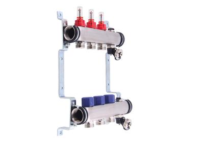 China House  Stainless Steel Water Manifold Sliver Color 5 Loop Radiant for sale